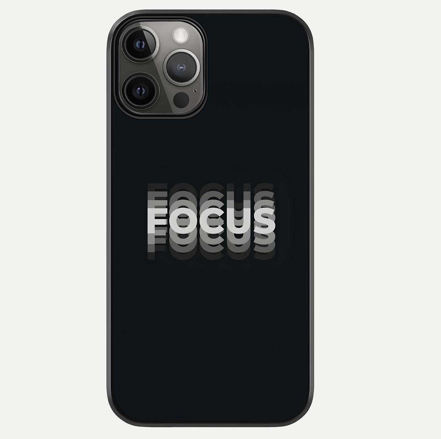 Mono Focus Vision Glass Case For iPhone 12 Pro Max by Custom World