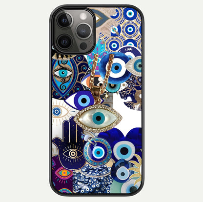 Mystic Charm Eye Glass Case For iPhone 12 Pro Max by Custom World