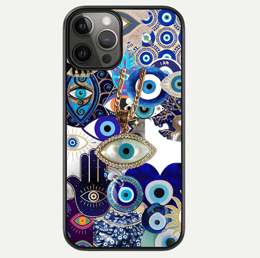 Mystic Charm Eye Glass Case For iPhone 12 Pro Max by Custom World