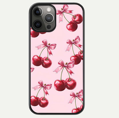 Red Bloom Skies Glass Case For iPhone 12 Pro Max by Custom World