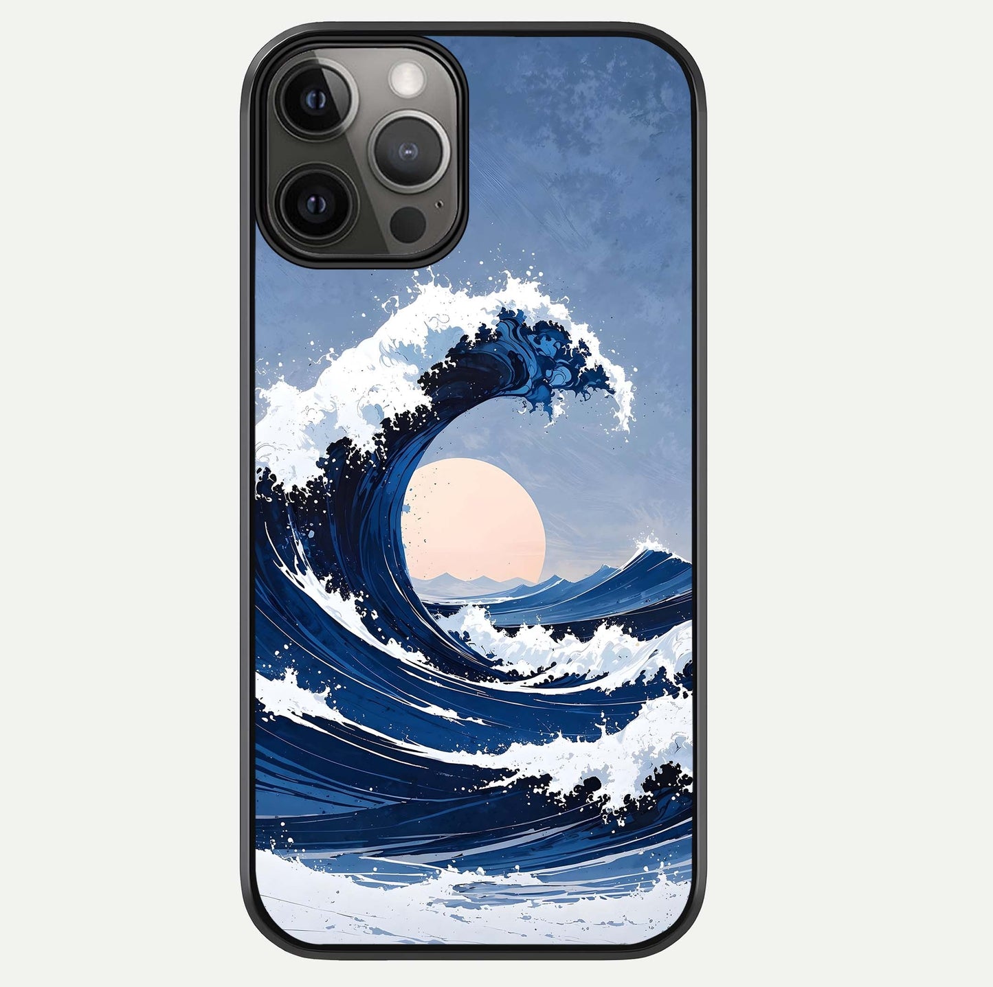 Rising Tide Power Glass Case For iPhone 12 Pro Max by Custom World