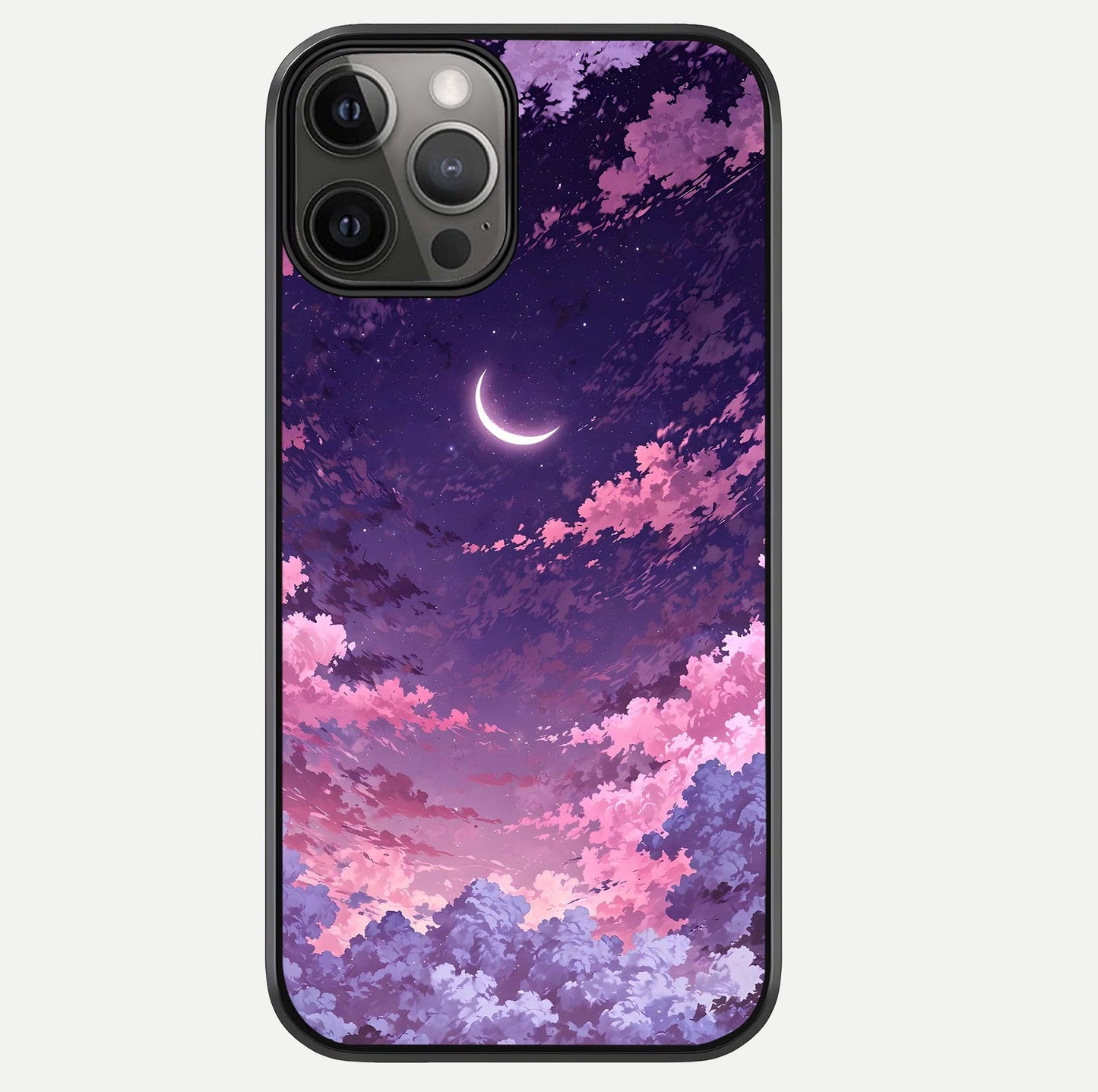 Sky Drift Clouds Glass Case For iPhone 12 Pro Max by Custom World