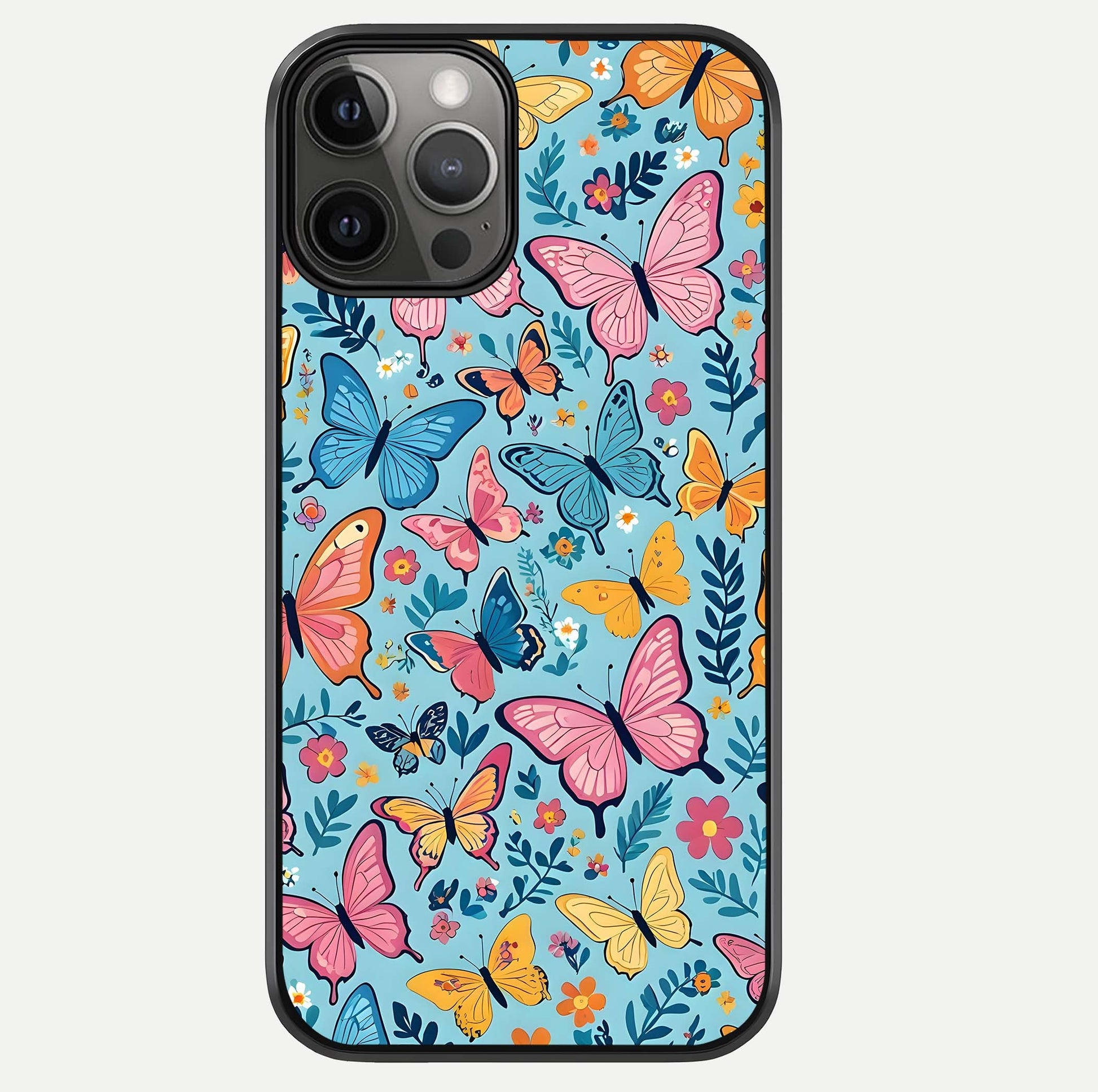 Spring Wing Garden Glass Case For iPhone 12 Pro Max by Custom World