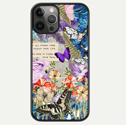 Storm Path Bloom Glass Case For iPhone 12 Pro Max by Custom World