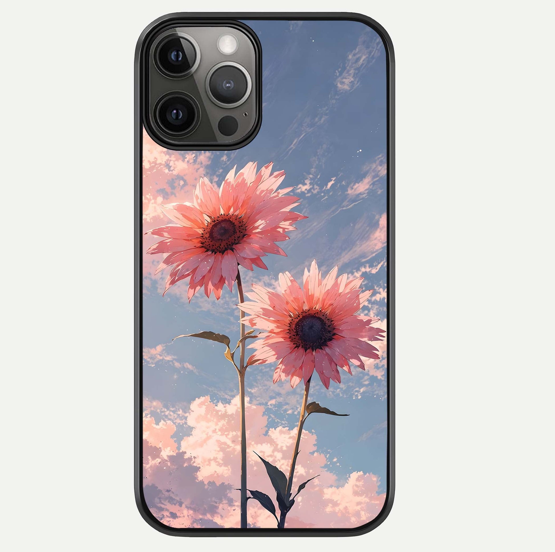 Sunlit Daisy Glow Glass Case For iPhone 12 Pro Max by Custom World