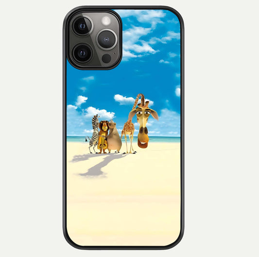 Tropical Fun Squad Glass Case For iPhone 12 Pro Max by Custom World