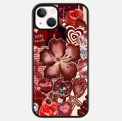 Aesthetic Little Freak Glass Case For iPhone 16 Pro by Custom World