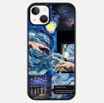 Aesthetic Vando Hands Glass Case For iPhone 16 Pro by Custom World