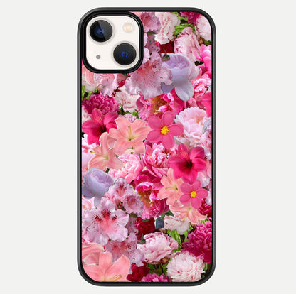 Bloom Crush Fantasy Glass Case For iPhone 13 by Custom World