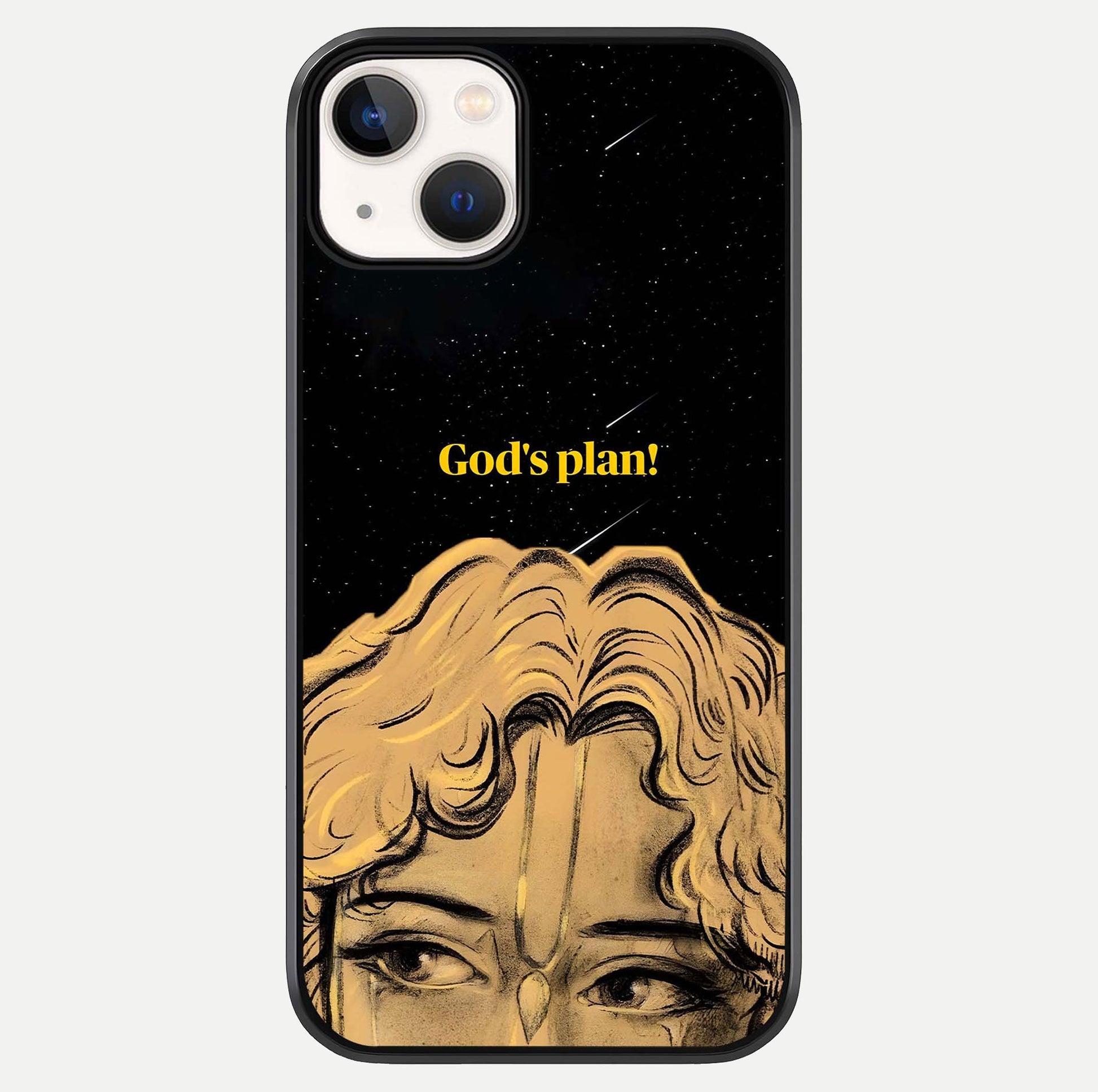 Celestial God’s Plan Glass Case For iPhone 13 by Custom World