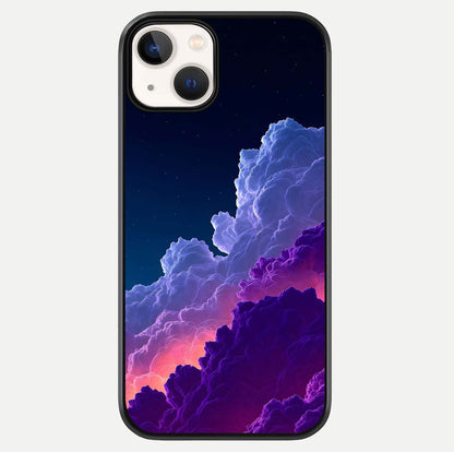 Dreamy Cloud Skies Glass Case For iPhone 13 by Custom World