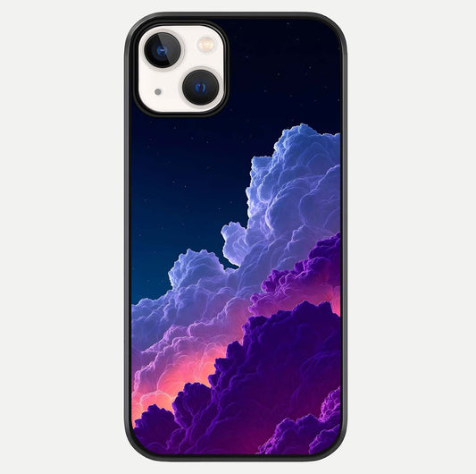 Dreamy Cloud Skies Glass Case For iPhone 13 by Custom World