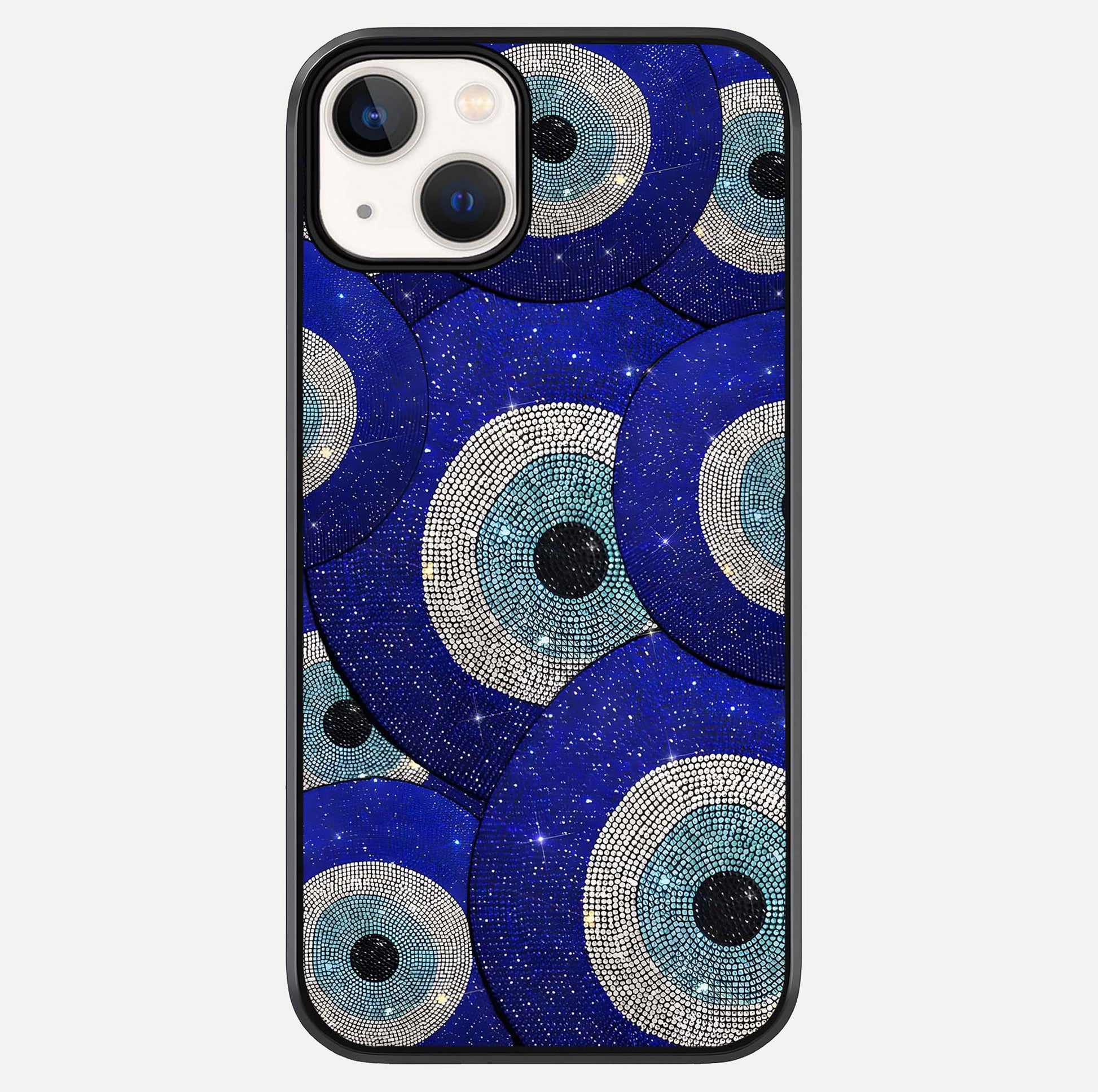 Galaxy Eye Flow Glass Case For iPhone 13 by Custom World