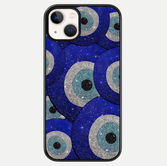 Galaxy Eye Flow Glass Case For iPhone 13 by Custom World