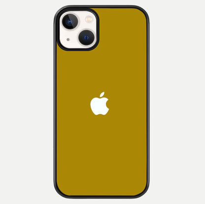 Golden Luxe Aura Glass Case For iPhone 13 by Custom World