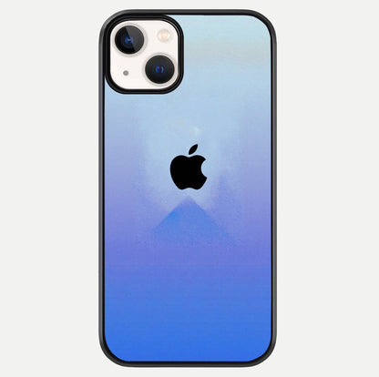 Gradient Apple Vibe Glass Case For iPhone 13 by Custom World