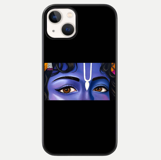 Krishna Eye Glass Case For iPhone 13 by Custom World
