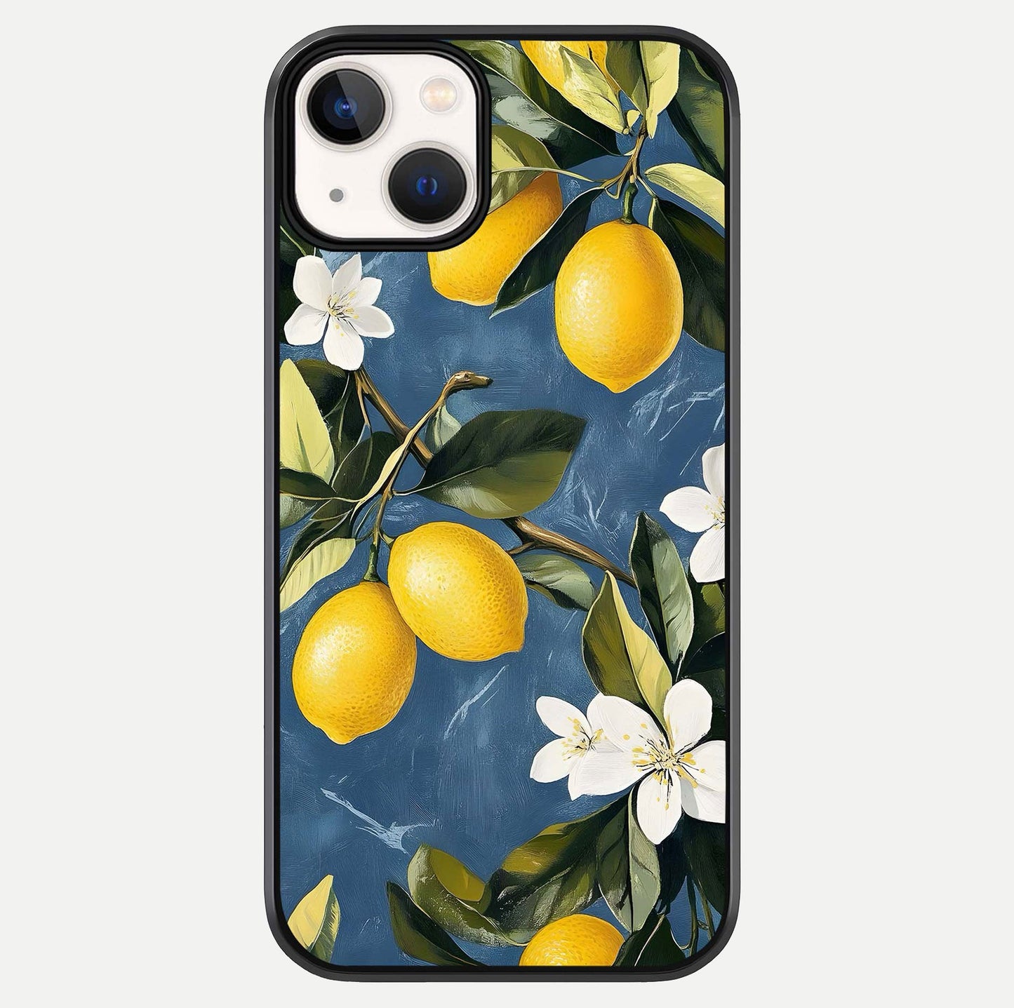 Lemon Dream Garden Glass Case For iPhone 13 by Custom World