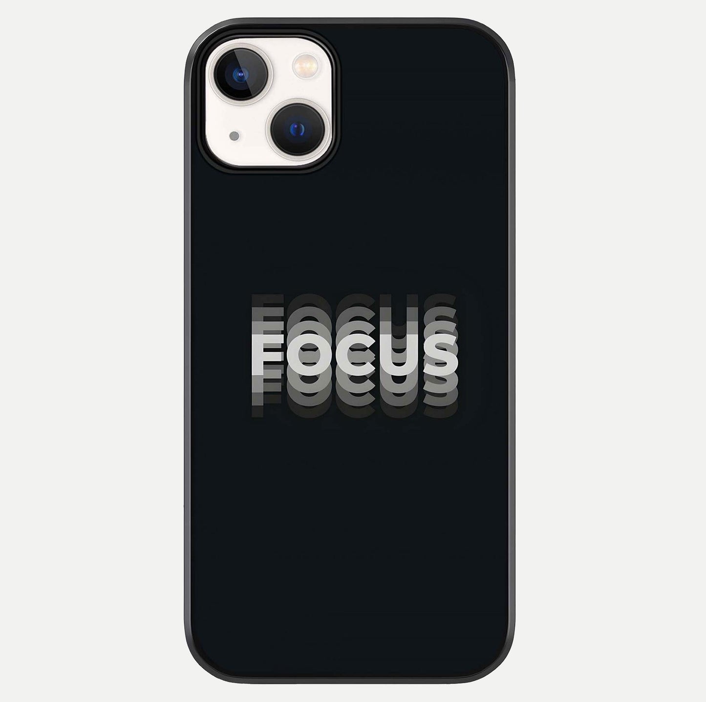 Mono Focus Vision Glass Case For iPhone 13 by Custom World