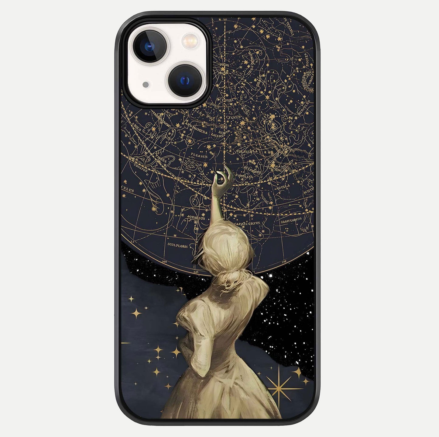 Taylor Swift Girl Glass Case For iPhone 13 by Custom World