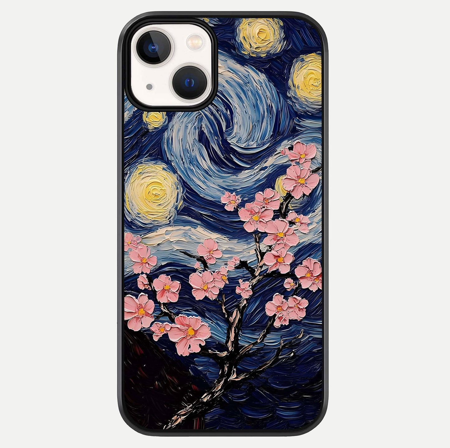 Van Gogh Scenery Glass Case For iPhone 13 by Custom World
