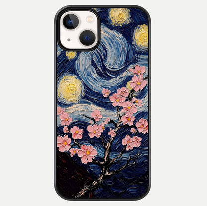 Van Gogh Scenery Glass Case For iPhone 13 by Custom World