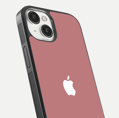 Apple Harmony Glass Case for iPhone 13 Mini close-up shot highlighting gradient tones and glass reflection