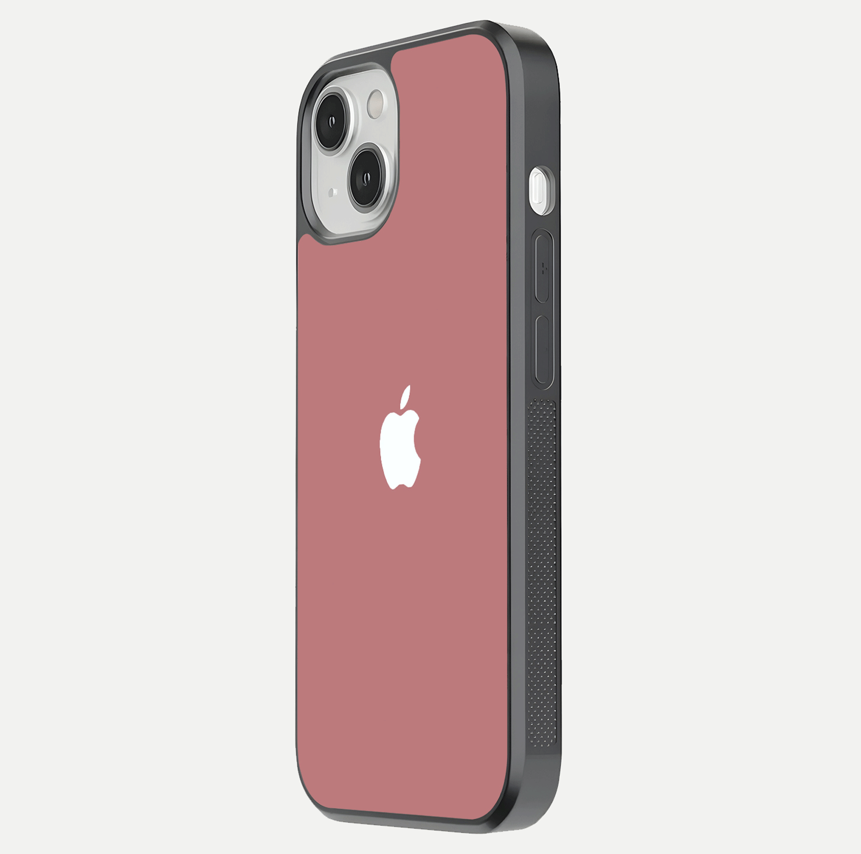 Apple Harmony Glass Case for iPhone 13 Mini side-angle image showing harmony design and smooth gloss edge