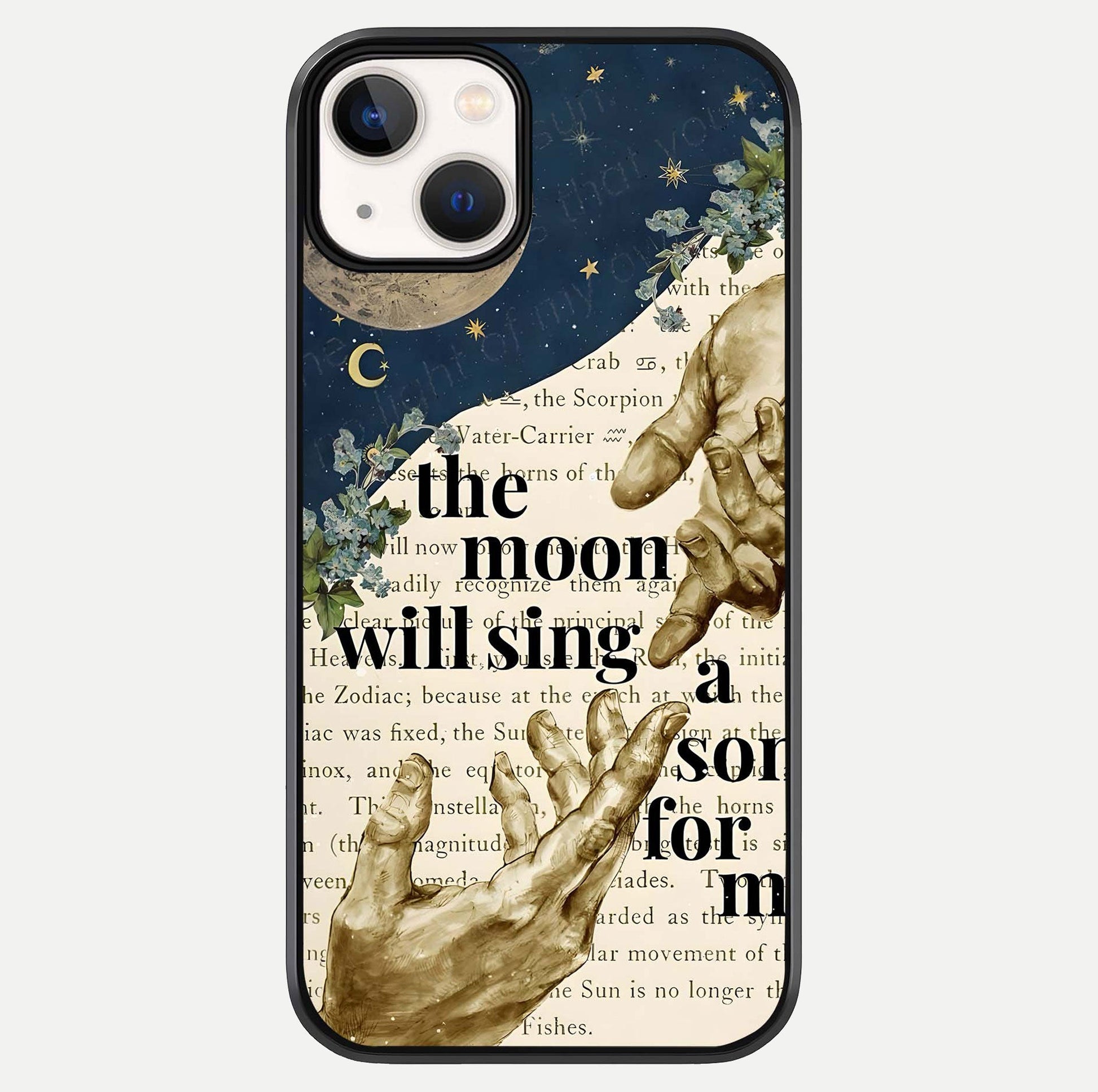 Aesthetic Divine Glass Case For iPhone 16 Pro by Custom World