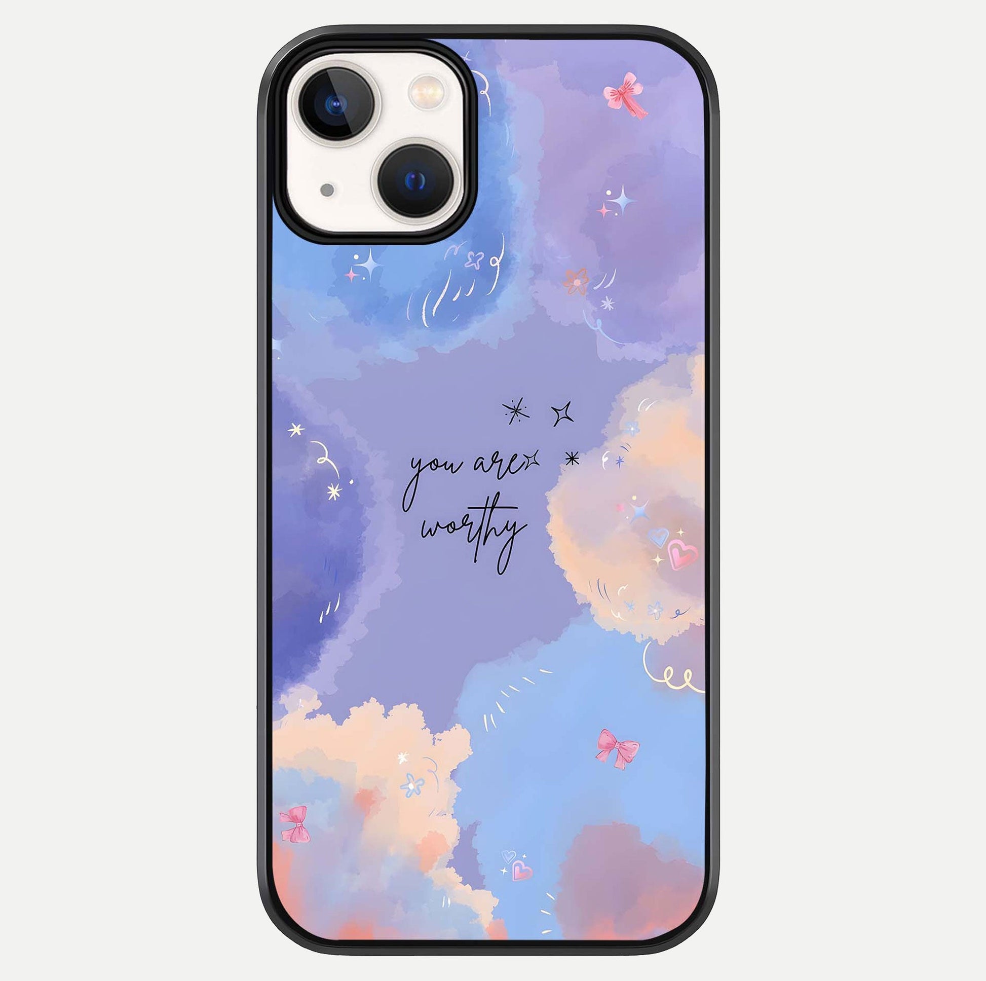 Celestial Cloud Magic Glass Case For iPhone 13 Mini by Custom World