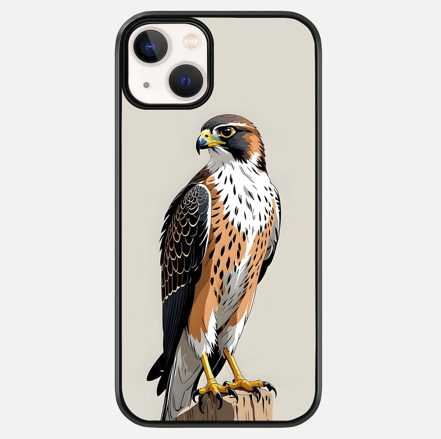 Clever Eagle Glass Case For iPhone 13 Mini by Custom World