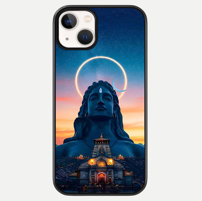 Eternal Shiva Aura Glass Case For iPhone 13 Mini by Custom World