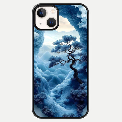 Frozen Serenity Gate Glass Case For iPhone 13 Mini by Custom World