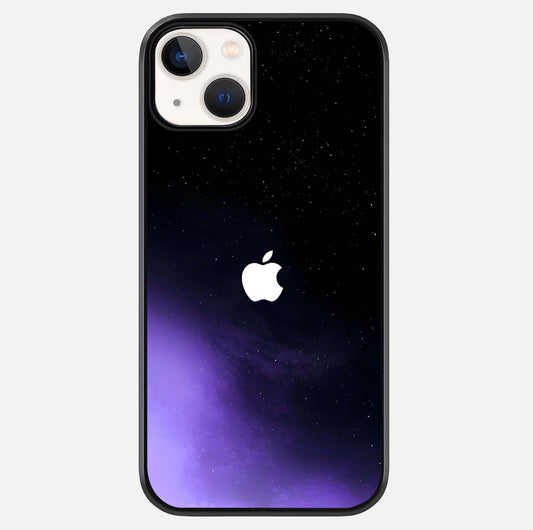 Galaxy Apple Aura Glass Case For iPhone 13 Mini by Custom World