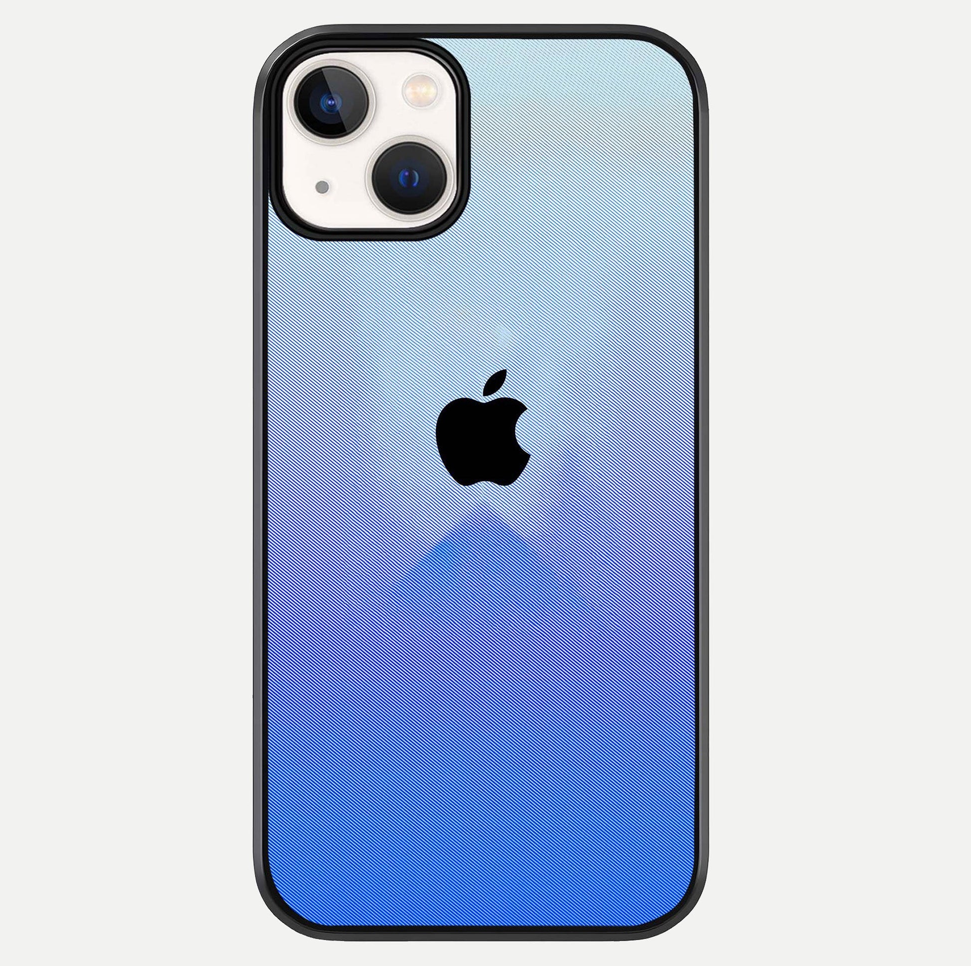 Gradient Apple Vibe Glass Case For iPhone 13 Mini by Custom World