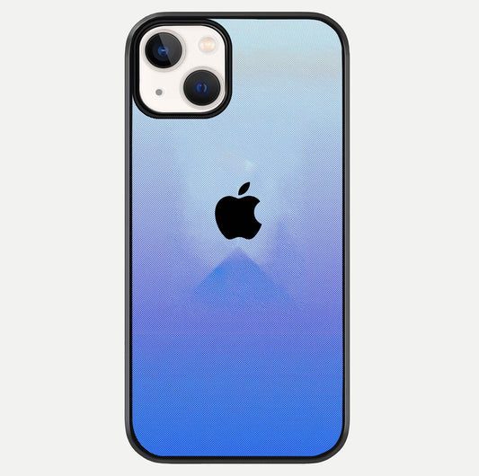 Gradient Apple Vibe Glass Case For iPhone 13 Mini by Custom World