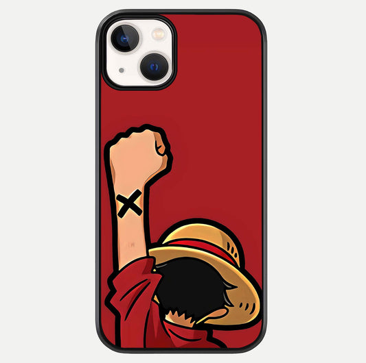 Luffy X Spirit Glass Case For iPhone 13 Mini by Custom World