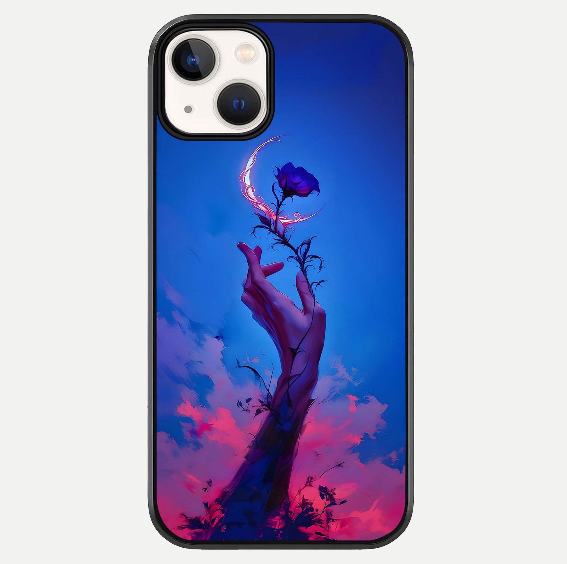 Mystic Hand Glass Case For iPhone 13 Mini by Custom World