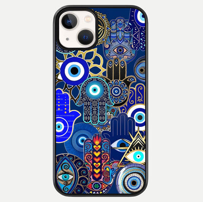 Mystic Palm Guard Glass Case For iPhone 13 Mini by Custom World