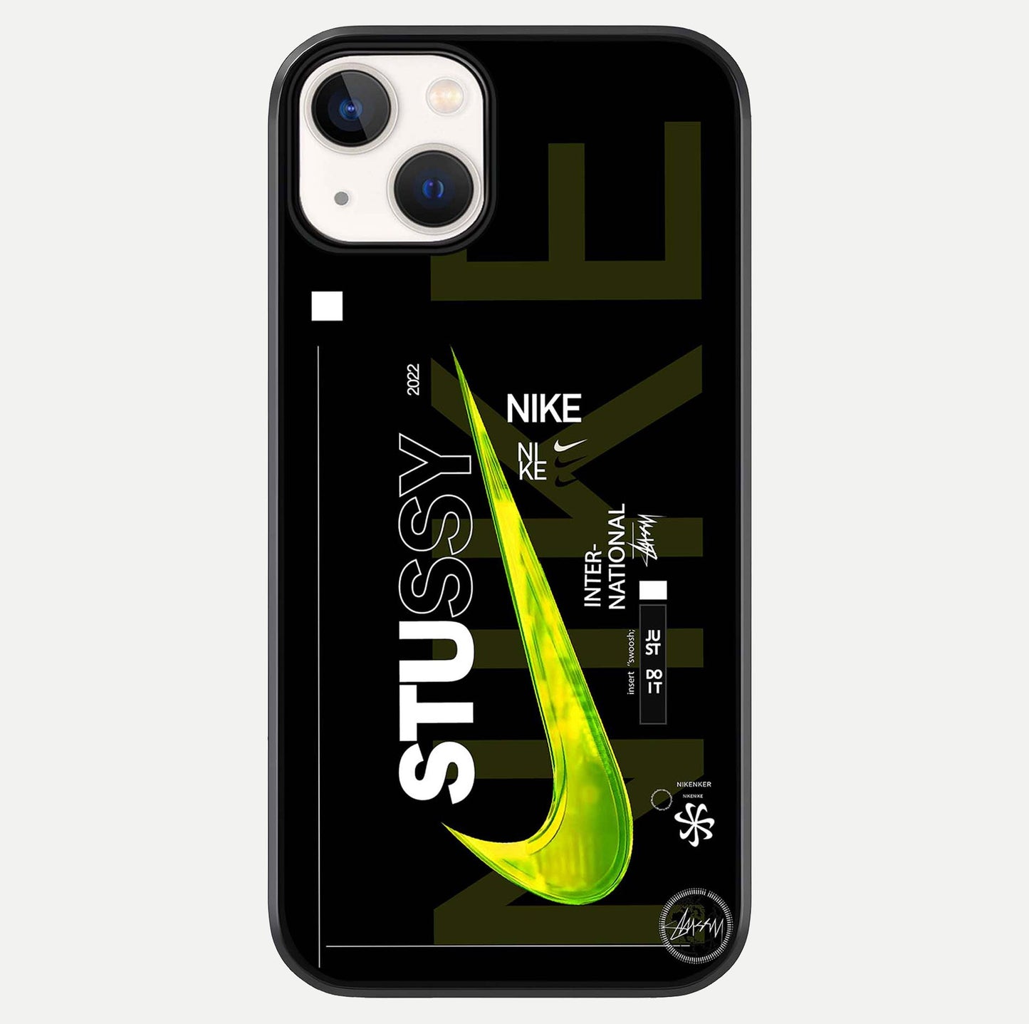 Neon Street Edition Glass Case For iPhone 13 Mini by Custom World