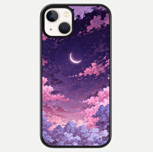 Sky Drift Clouds Glass Case For iPhone 13 Mini by Custom World