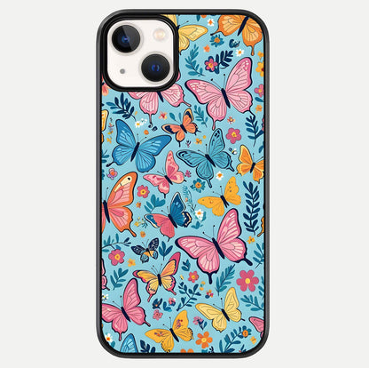 Spring Wing Garden Glass Case For iPhone 13 Mini by Custom World