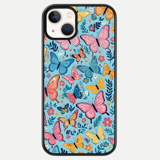 Spring Wing Garden Glass Case For iPhone 13 Mini by Custom World