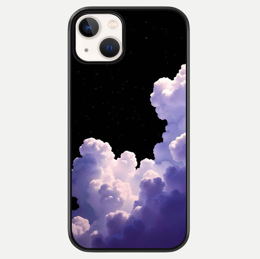 Starlit Night Whispers Glass Case For iPhone 13 Mini by Custom World