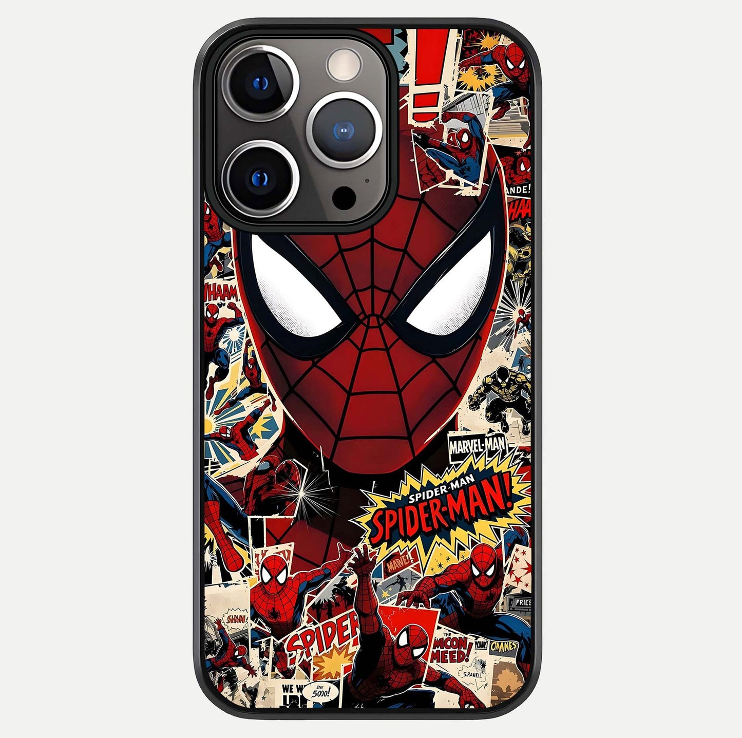 Aesthetic Wonder Spider Glass Case For iPhone 16 Pro by Custom World