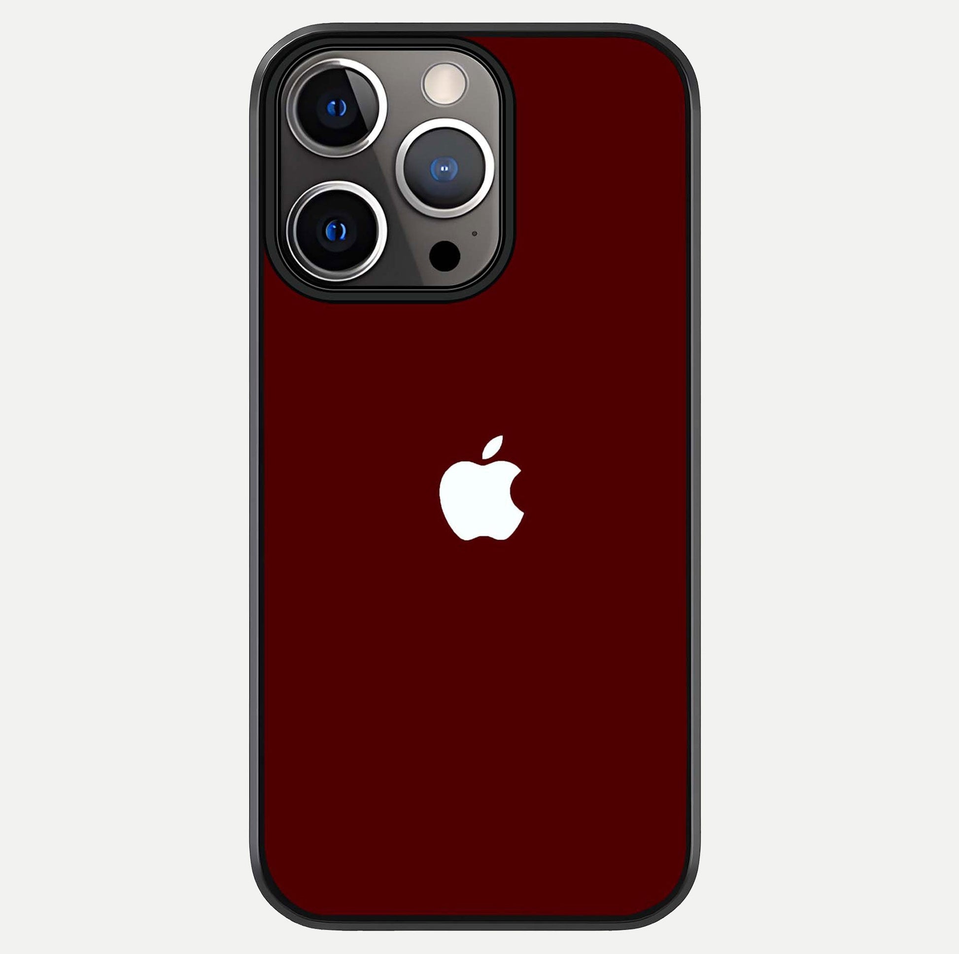 Apple Crimson Core Glass Case For iPhone 16 Pro by Custom World