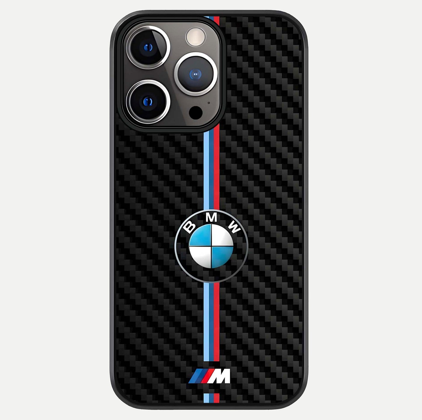 BMW Pattern Glass Case For iPhone 13 Pro by Custom World