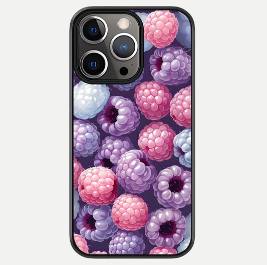 Berry Candy Pop Glass Case For iPhone 16 Pro by Custom World