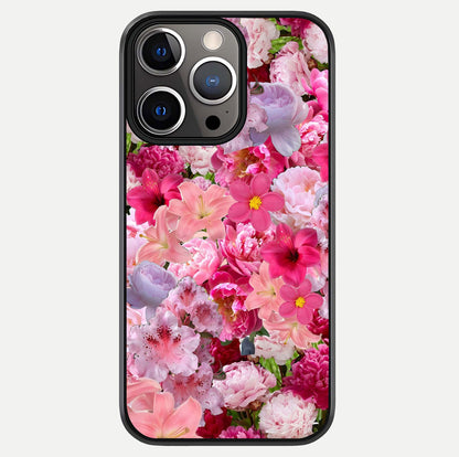 Bloom Crush Fantasy Glass Case For iPhone 13 Pro by Custom World