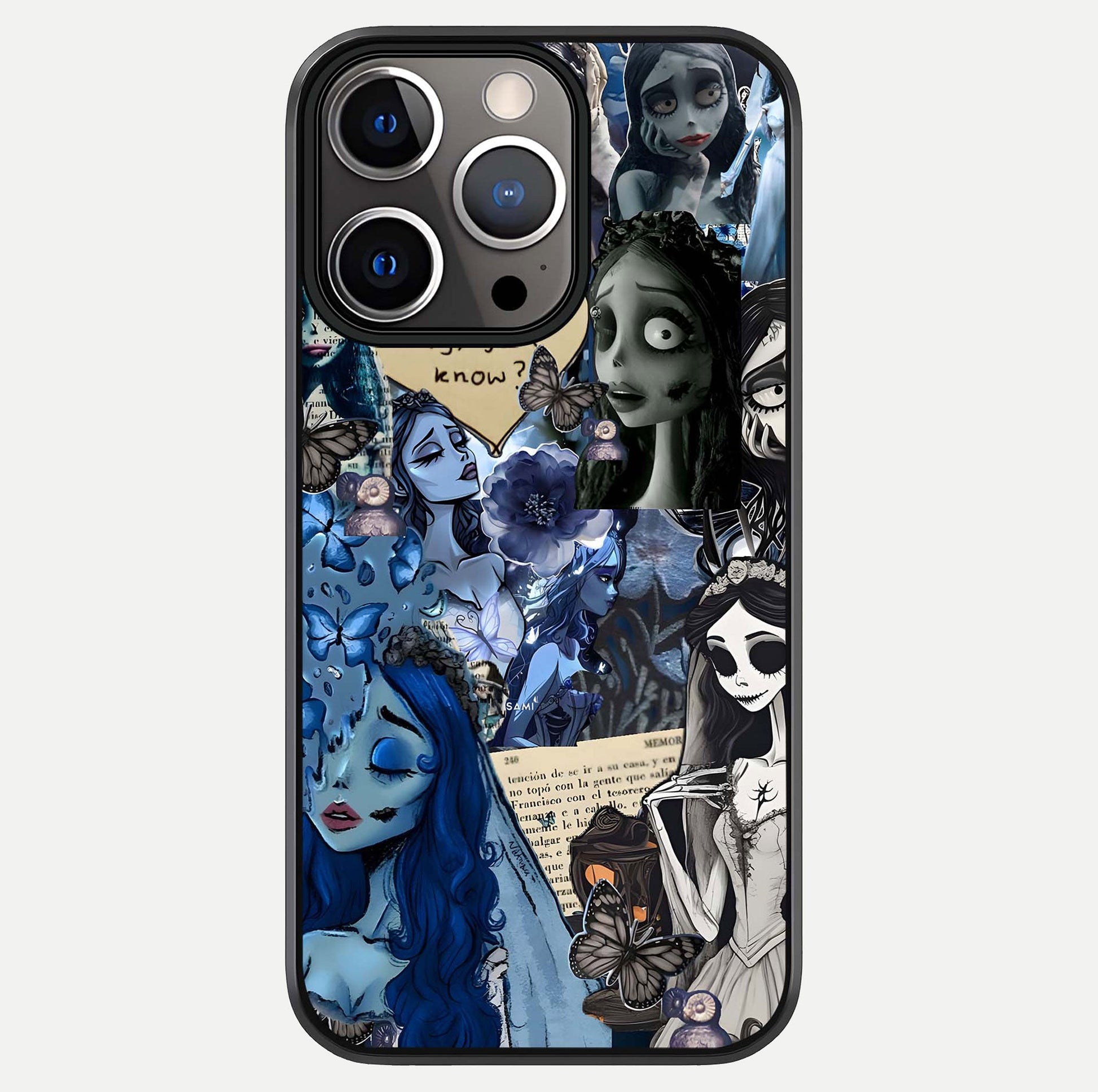 Corpse Bride Posters Glass Case For iPhone 13 Pro by Custom World